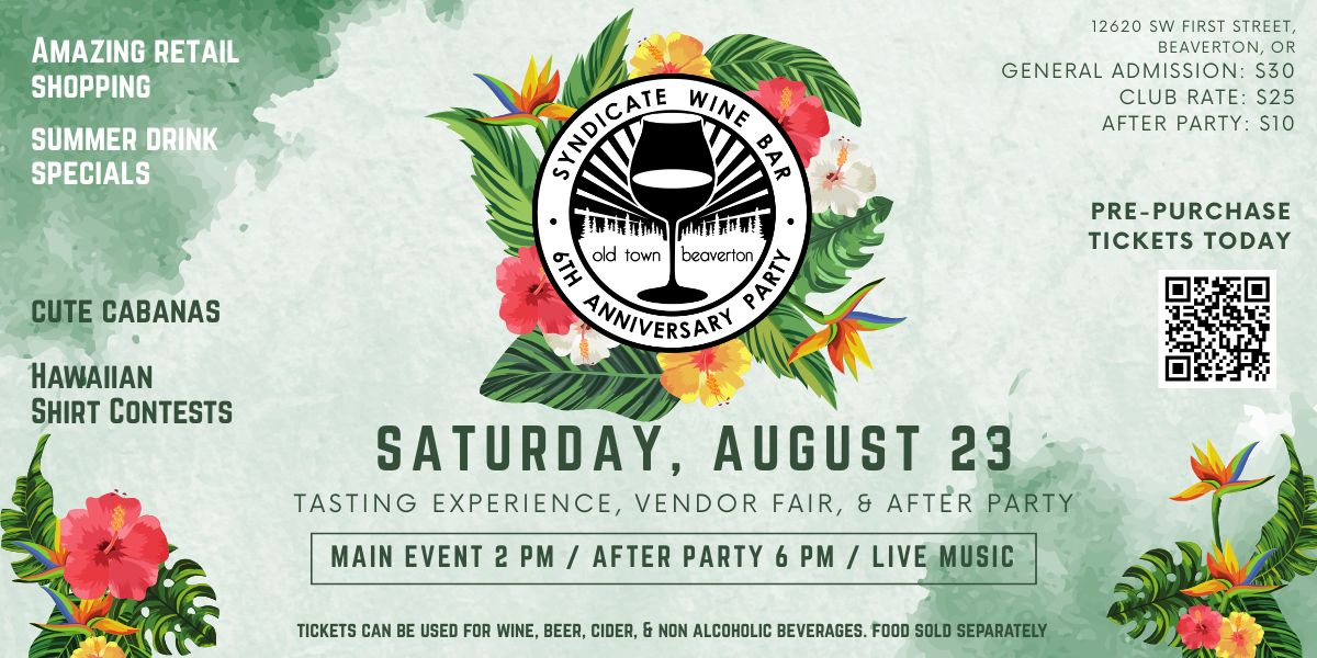 Syndicate's 6th Anniversary Party