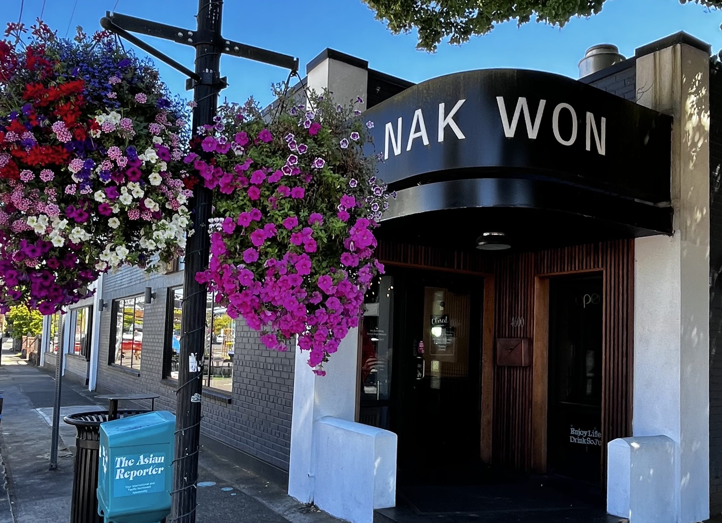 The Hanging Baskets of Old Town